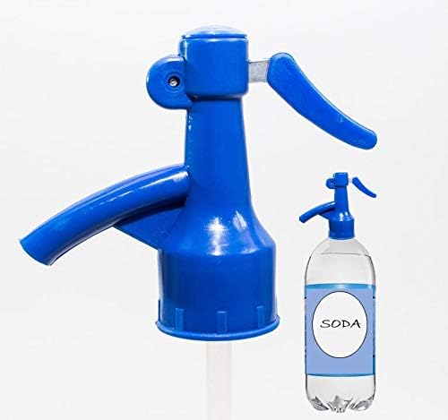 Sodafall Soda Shotta Fizz Saver Dispenser for Seltzer Water/Club Soda и Soda Pops/Подобро од сода сифон/работи со шише со сода од 2 литри/одлично