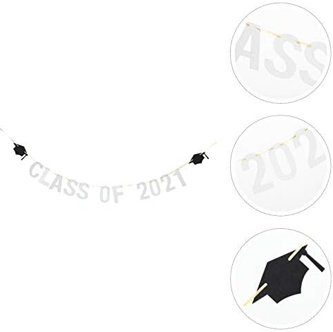 Абоофан класа од 2021 година за дипломирање забава Декоративна банер забава за гарланд дипломирање