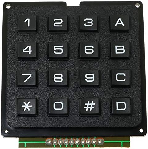 RLECS Матрикс Низа Прекинувач Тактилни Тастатура Модул Mcu Одбор 16 Копчето Клучеви За Arduino 4x4 Тастатура