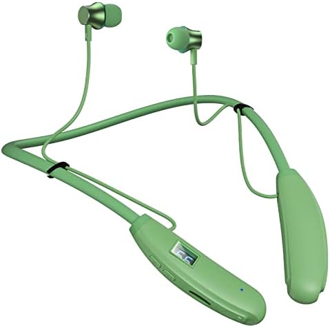 Bluetooth Слушалки Вратот, Безжични Спортски Слушалки Со Микрофон, 100 Часа Долго Време За Играње И HD Стерео Звук За Bluetooth V5.