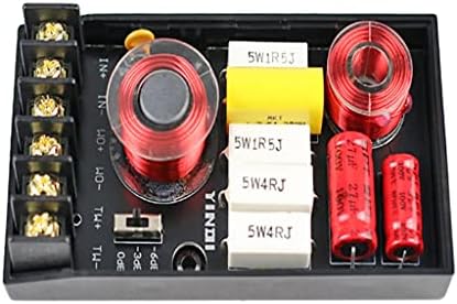Shypt 200W 2 Way Car Audio Crossover Board Treble Bass Frequency Diverder High-end 5-6.5inch звучник 4OHM 3000Hz 2 парчиња