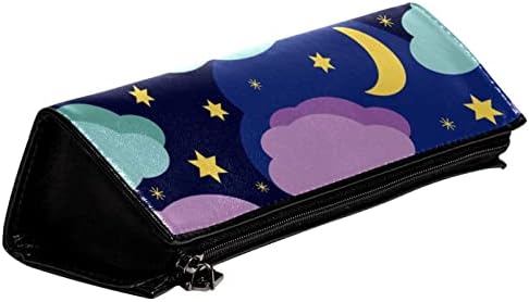 Тбуобт Торба За Шминка Патување Козметичка Торба Торбичка Чанта Чанта Со Патент, Добра Ноќ Цртан Филм Облак Месечината Ѕвезди