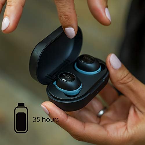 Boompods Boombuds Gs Вистински Безжичен-Bluetooth Слушалки IPX5 Отпорен На Вода/Отпорен На Пот Ergофит, Пренослив Случај За