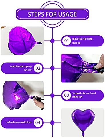 Виолетова 24 Ти Роденден Украси За Забави Обезбедува Виолетова тема Среќен Роденден Торта За појас Топер 40 инчни Балони Од Фолија Број 24 Балони