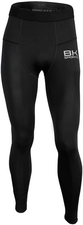 Панталони за компресија за мажи на БК спорт | Бамбус ткаенини за мешунки за трчање, вежбање хулахопки за мажи