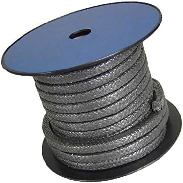 Флексибилно гума од гума од азбест Графит - Заптивка за пакување на компресија, 5м, 1010мм