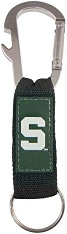 Про -специјалитети Група NCAA Michigan St. Spartans Carabineer Keytag, зелена, една големина…