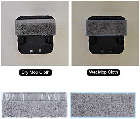 Fybida влажна сува крпа од моп, апсорпција на силна влакна 27x10.5cm / 10.6x4.1in MOP подлога за M6