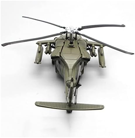 Модели на авиони се вклопуваат за армиски борец Блек Хок хеликоптер модел Симулација на авиони со колекција на светла за деца графички