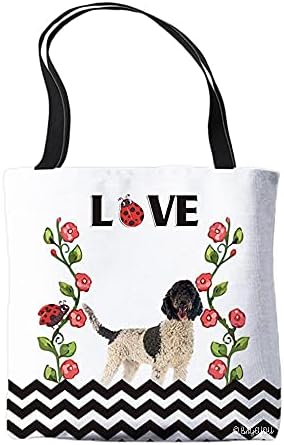 Bageyou дамки и торба за кучиња торба со цветни лозови растителни бранови чанти