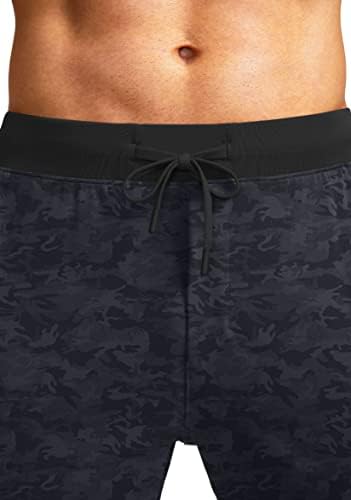 G Постепени машки џогери со џебови со патенти се протегаат со затегнати џемпери атлетски панталони за мажите тренингот за вежбање