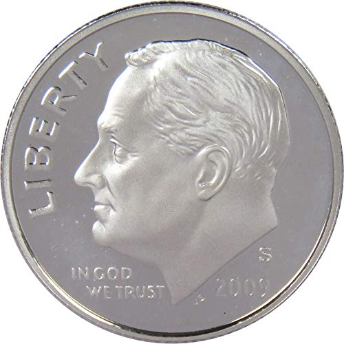 2009 Е Рузвелт Пара Избор Доказ 90% Сребрена 10С Сад Монета Колекционерски