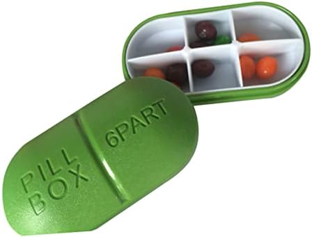 Кутии со контејнери со хемотон неделно организираат држач за лекови за лекови за кутии со витамин за патувања, мали кутии за