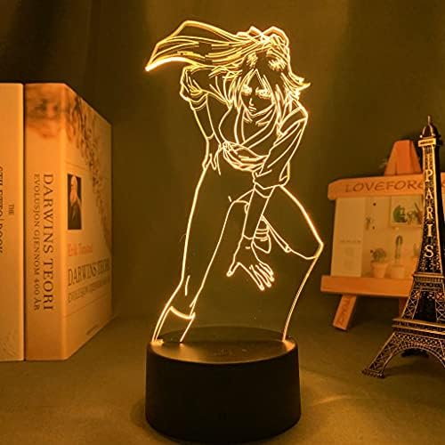 TFJS Голема големина 3Д светло аниме белило јоруичи шихуин за домашна декорација ноќна светлина кул роденденски подарок акрилик предводена ноќна