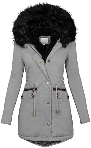 Зимски палта за жени 2022 плус големина задебелен пуфер јакна мода топло ладно време парки