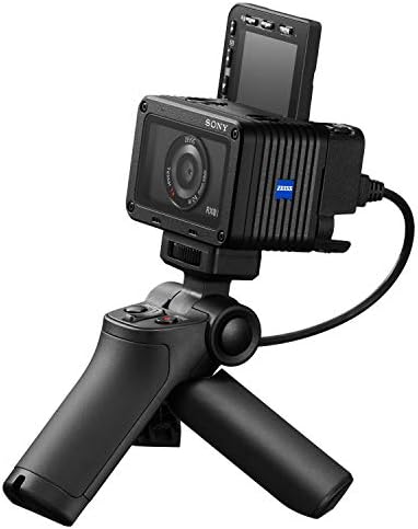 Sony Cyber-Shot RX0 II 15.3MP Ултра-компактен пакет на камера со 128 GB microsdxc UHS-I мемориска картичка и зафат и статив за снимање