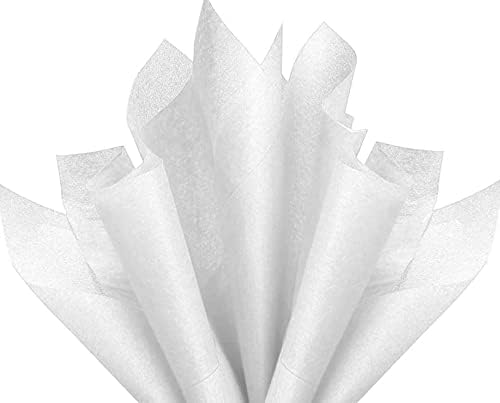 Амсан солидни салфетки за маса за еднократна употреба - 20 x 20, бело - пакет од 30