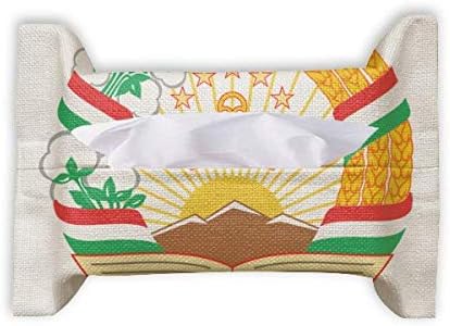 Национален амблем хартиена хартија на таџикистан Азија, торба за лице, салфетка од салфетка, бумф
