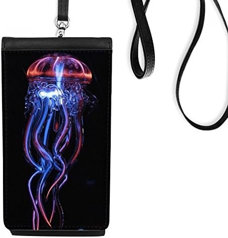 Океан медуза наука за природа, слика Телефон Телефон, чанта, виси мобилна торбичка, црн џеб