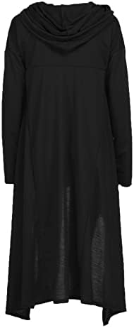 Божиќни жени со долги ракави, печатени дуксери, пулвер, влечејќи долги џемпери жени, предни предни качулки, црна црна боја