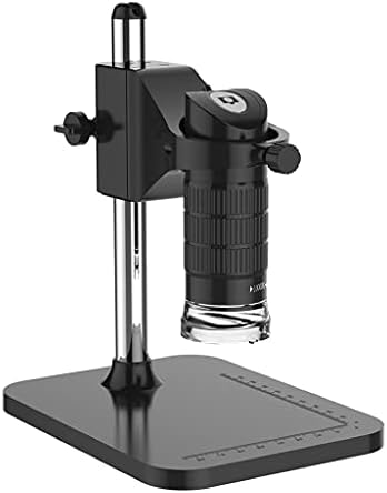 N/A Professional рачен USB дигитален микроскоп 500x 2MP Електронски ендоскоп прилагодлив 8 LED лупа на LED со столб со штанд