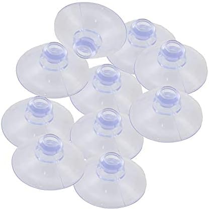 30 парчиња мини чисти пластични чаши за вшмукување без куки за висечки рачно изработени декорации, клучеви, мали и лесни тежини