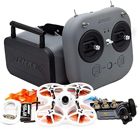 ЕМАКС ЕЗ Пилот Pro FPV Drone Set за деца и возрасни почетници со вистински 5,8G очила и контролор лесен за летање на квадкоптер