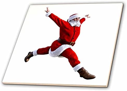 3дроуз Боем Графика Празник Божиќ-Дедо Мраз Скокање На Лево-Плочки