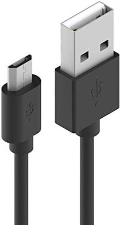 Maxllto 6.6ft Дополнителна долга замена USB Micro-B Power Power Chaber Кабел Олово за Echo Echo Dot 1-ви втора генерација звучници