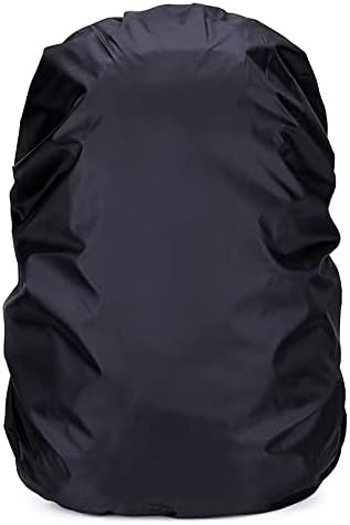 Водоотпорен ранец на ранецот од дожд, изобилство на снежни изолирани изолирани анти-Frost Covers за да ги заштити пакетите, пакетот, ракетата или училишната торба, црна 20