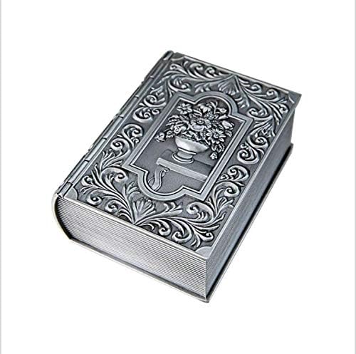Анкус европската креативна книга облик метал накит кутија за складирање опсег макилажа организатор кутија памук пупка Носителот Z181