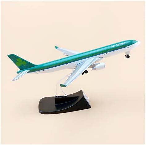 Модели на авиони се вклопуваат за Air Aer Lingus Airbus 330 A330 Airways Airways Модел на авион со штанд тркала Авионски подарок 13см графички приказ