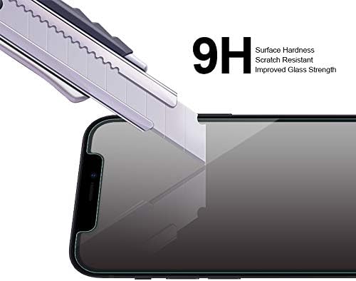 Заштитник на анти-сјај на SuperShieldz дизајниран за iPhone 13 мини [калено стакло] 0,33мм, анти-отпечаток, анти-гребење, без меур