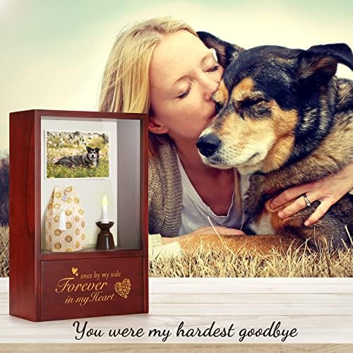 ТЈ.Повеќе Меморијални Подароци За Кучиња-Урни За Кучиња За Пепел Меморијална Витрина, Кутија За Спомен На Миленичиња Персонализирани