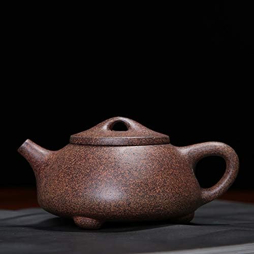 Заглави тенџере со огнено дрво со горење печка Промена оригинална руда рачно изработена тенџере чај со голема големина, правејќи чајник