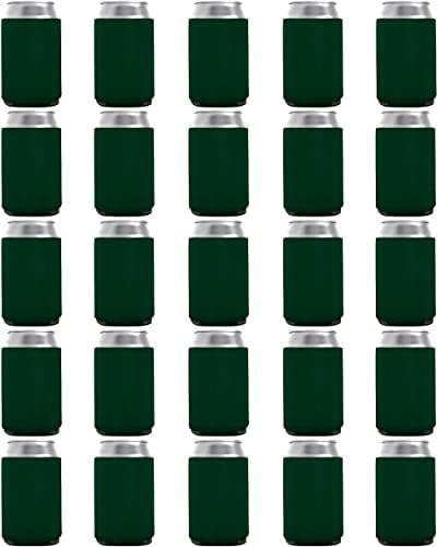 1000 Пакет Хантер Зелено Празно Може Ладилник Ракави, Индивидуализира Масовно Сублимација Може Ладилници, Екстра-Дебели Склопувачки