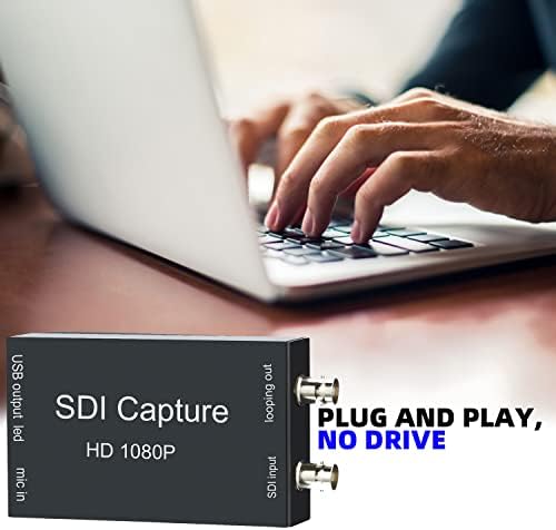 SDI До USB Снимање Картичка Видео Конвертор Адаптер 1080p SDI Влез НА USB 3.0  Излез За Пренос Во Живо Мини Конвертор SDI-Компатибилен Видео И Аудио На Компјутери,Приклучок И И?