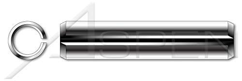 M3,5 x 8mm, ISO 8752, метрички, склопени пролетни иглички, тешка должност, AISI 301 не'рѓосувачки челик