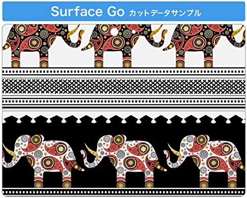 Декларална покривка на igsticker за Microsoft Surface Go/Go 2 Ultra Thin Protective Tode Skins Skins 008150 Elephant Elephant Model Asion Asion