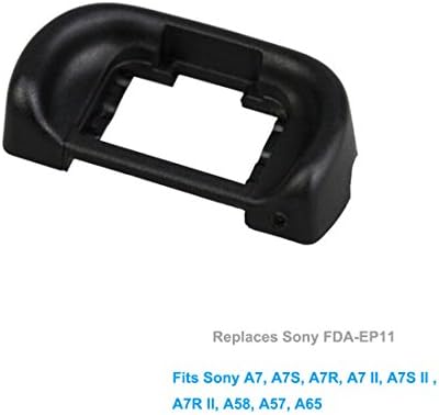 Homyword 2 PCS Eyecup Viewfinder Eyepiece/Cup Eye/Fits for Sony A7, A7 II, A7S, A7S II, A7R, A7R II, A58, A57, A65 дигитални камери,