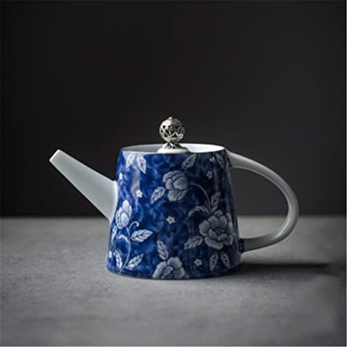 CCBUY сина и бела порцеланска керамичка чајничка чајник ретро керамички рачно изработен чај сет котел чај сет