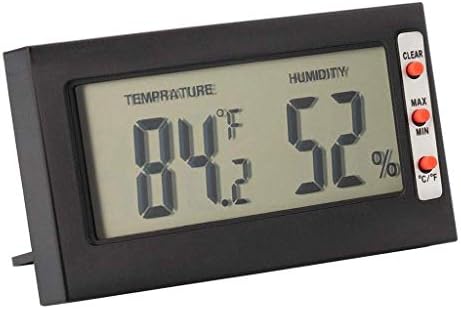 Џах Соба Термометар Мини Дигитален Термометар Хигрометар Мерач Затворен Голем Број Прикажување Температура Влажност