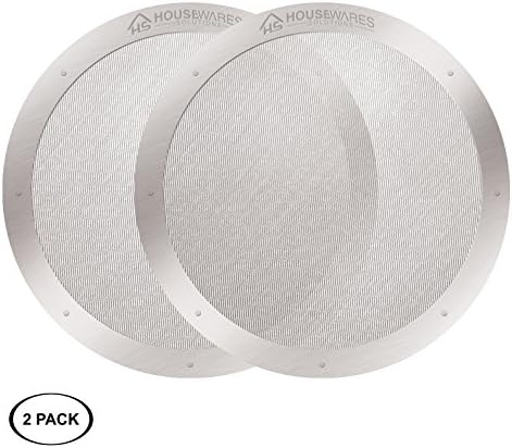 2-пакети за еднократни филтри за не'рѓосувачки челик за производители на кафе Aeropress од страна на решенија за домаќинства