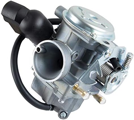 Wztepeng Carburetor со филтер за гориво компатибилен со 2008-2019 Honda Ruckus 50 NPS50, заменете го # 16100-GGA-672