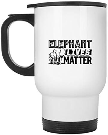 Слонот Живее Важно Патување Кригла, Нерѓосувачки Челик Чаши