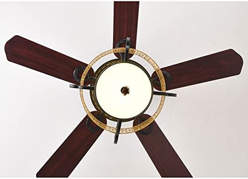 Фабричка цена E27*3 Антички железен фенер на вентилаторот Ново кинеско покритие со крпа со светло на вентилаторот Пет дрвена вентилаторска