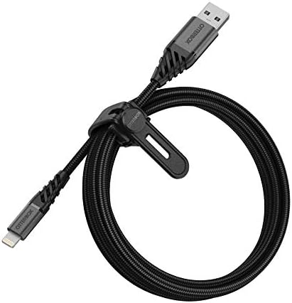 Otterbox Premium USB -A до молња кабел, 2м - темна пепел