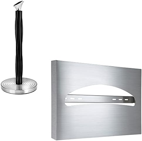 Алпски индустрии тоалетот на седиштето на тоалетот и алпскиот countertop хартиен држач за држачи за диспензери за диспензери
