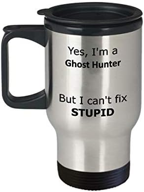 Да, јас сум ловец на духови, но не можам да поправам глупава патна кригла - смешен подарок за ловци на духови