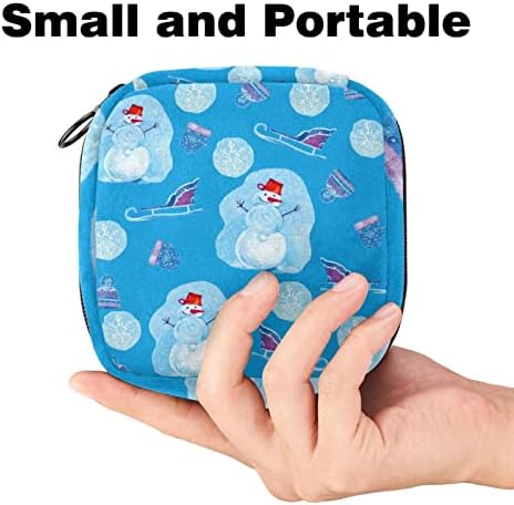 Санитарна торба за складирање на салфетка, менструална торба за торбички за гаќички за тампон за женски производ со патент за тинејџери